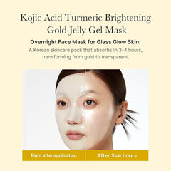 Kojic Acid Turmeric Brightening Gel Mask 4ea