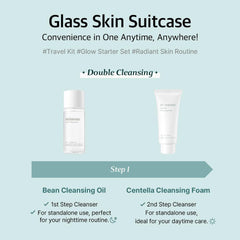 Glass Skin Suit Case -Clear Type