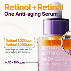 Retinol Retinal 2000 NAD+ Serum 30ml