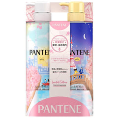 Pantene Sakura Pump Pair Set (Shampoo 400g + Conditioner 400g)