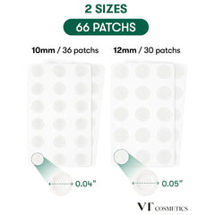 Pro Cica Centella Asiatica Tiger Clear Spot Patch 4pcs (15ea*2+18ea*2)