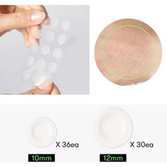 Pro Cica Centella Asiatica Tiger Clear Spot Patch 4pcs (15ea*2+18ea*2)