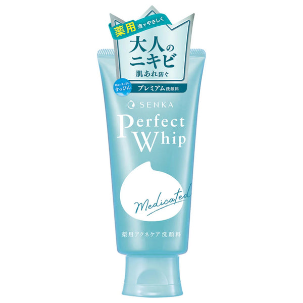 Senka Perfect Whip Acne Care Face Wash Cleansing Foam 120g