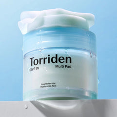 Torriden DIVE IN Low Molecule Hyaluronic acid Multi Pad 80ea-THE COSMETIC STORE NZ.
