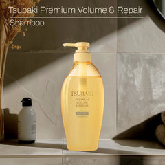 Tsubaki Premium Volume & Repair  Hair Care Set - Floral Camellia Scent  450ml + 450ml