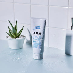 Uno whip wash scrub for men 130g