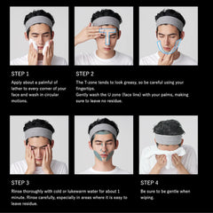 Uno whip wash scrub for men 130g