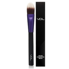 VDL Rounded Foundation Brush for seamless liquid foundation application-VDL-THE COSMETIC STORE NZ