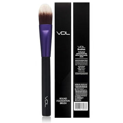 VDL Rounded Foundation Brush for seamless liquid foundation application-VDL-THE COSMETIC STORE NZ