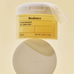 BIODANCE Niacinamide Toner Pads 60pads 140g to brighten dull skin-BIODANCE -The Cosmetic Store
