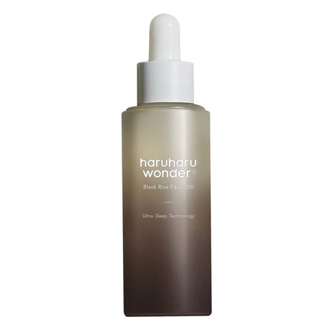 HARUHARU WONDER Black Rice Facial Oil 30ml -Lightweight facial oil for glow and hydration-THE COSMETIC STORE NZ