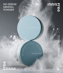 Innisfree No-Sebum Mineral Powder 5g compact
