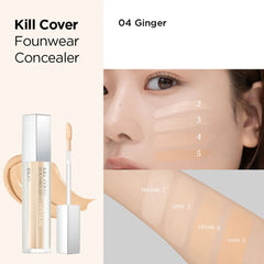 Kill Cover Founwear Concealer -4 Ginger