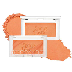 Rom&nd soft pastel blush swatch – K-beauty makeup at THE COSMETIC STORE NZ