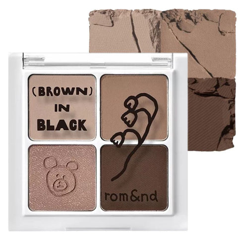ROM&ND INAPSQUARE Better Than Eyes B01 – eyeshadow quad at THE COSMETIC STORE NZ