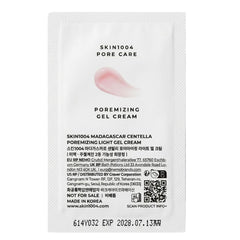 skin1004 Madagascar Centella Poremizing Light Gel Cream  Sachet 1.5ml-THE COSMETIC STORE NZ