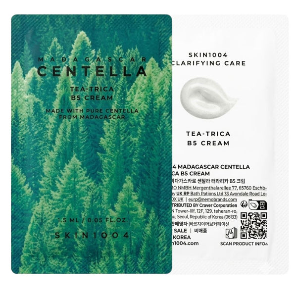 Madagascar Centella TA-TRICA B5 CREAM Sachet 1.5ml