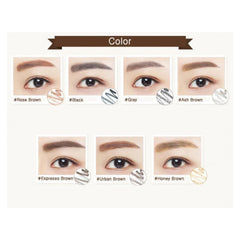 Innisfree Auto Eyebrow Pencil #01 Rose Brown with spoolie – natural brows at THE COSMETIC STORE NZ