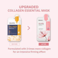 MEDIHEAL collagen essential mask packaging front view skincare product