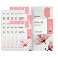 MEDIHEAL collagen essential mask packaging front view skincare product