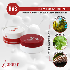 Spa Treatment HAS i Sheet Aging Care Eye Mask 60 Sheets