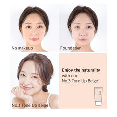 No.3 Porcelain Base-skip Tone Up Beige