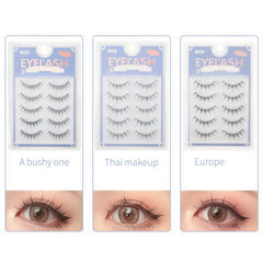 Little Devil Piece False Eyelashes #Flame