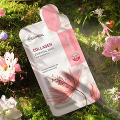 firming collagen sheet mask MEDIHEAL for smooth glowing skin