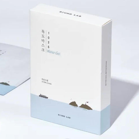 1025 Dokdo Hydrating Water Gel Mask PACK #10P - ROUND LAB - The Cosmetic Store New Zealand
