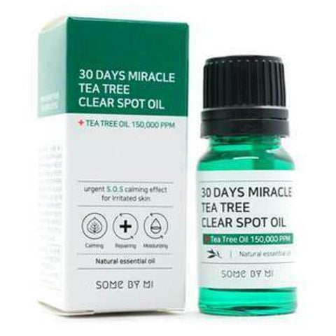 30 DAYS MIRACLE TEA TREE CLEAR SPOT OIL 10ML - SOME BY MI - The Cosmetic Store New Zealand