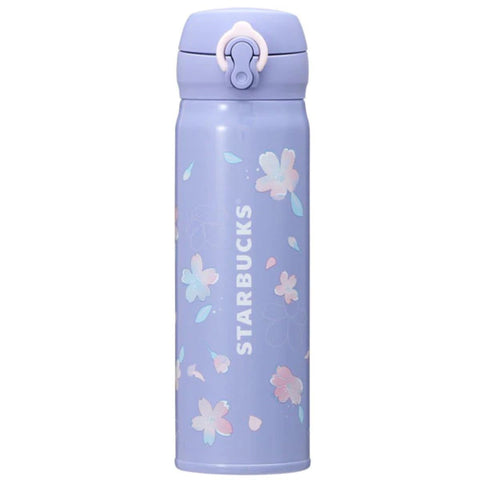 Starbucks Sakura 2023 - Handy Stainless Bottle Purple 500ml