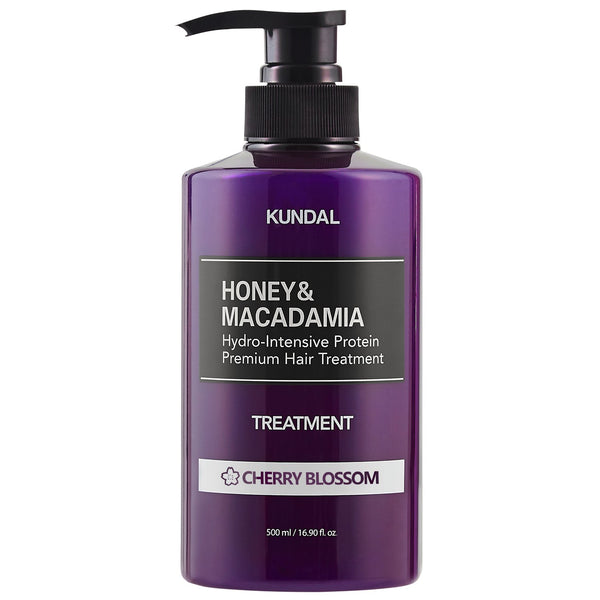 Honey & Macadamia Hydro-Intensive Protein Premium Hair Treatment - Cherry Blossom 500ml