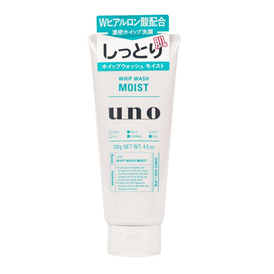 Uno whip wash moist for men 130g