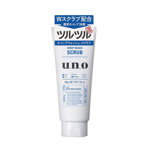 Uno whip wash scrub for men - SHISEIDO - The Cosmetic Store New Zealand