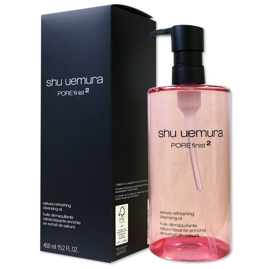 POREfinist Sakura Refreshing Cleansing Oil  Size: 450ml (JAPAN DOMESTIC GENUINE PRODUCT)