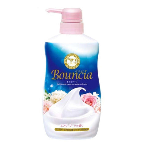 BOUNCIA BODY SOAP AIRY BOUQUET SCENT WITH PUMP - COW STYLE - The Cosmetic Store New Zealand