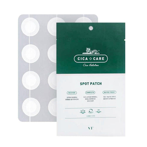 Cica Care Spot Patch 12mm x 12 PATCHES PER PACK - VT - The Cosmetic Store New Zealand