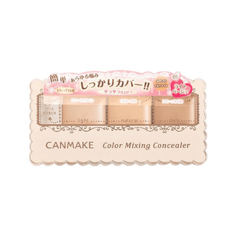 color mixing concealer #01 - CANMAKE - The Cosmetic Store New Zealand