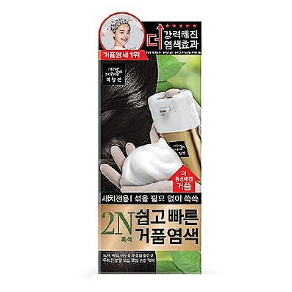 Easy & Speedy Bubble Foam Hair Color 2N