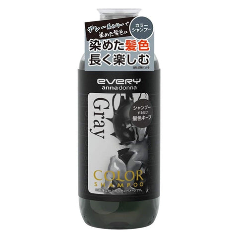 Every Hair Color Shampoo #Grey 300mL - ANNA DONNA - The Cosmetic Store New Zealand