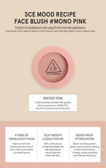 FACE BLUSH #MONO PINK - The Cosmetic Store New Zealand