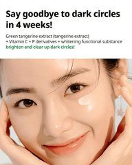 Green Tangerine Vita C Dark Circle Eye Cream 30ML - GOODAL - The Cosmetic Store New Zealand