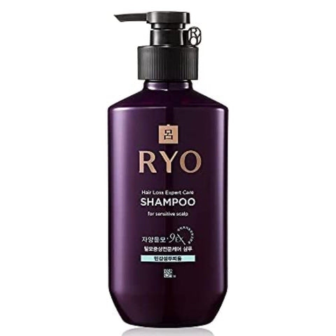 HAIR LOSS EXPERT CARE SHAMPOO #FOR SENSITIVE SCALP 400ML - RYO - The Cosmetic Store New Zealand