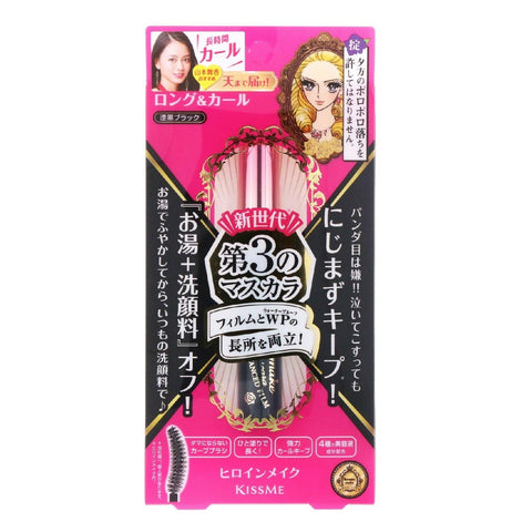 Heroine Makeup Long And Curl Waterproof Mascara #01 Black - KISSME - The Cosmetic Store New Zealand