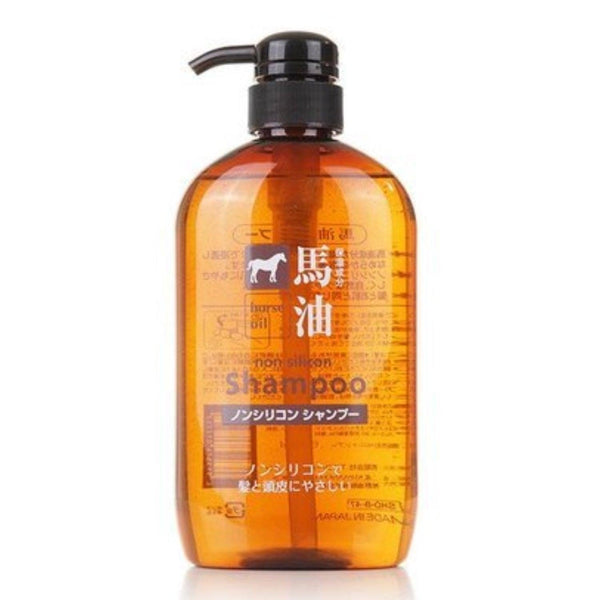 KUMANO HORSE OIL SHAMPOO 600ML The Cosmetic Store New Zealand