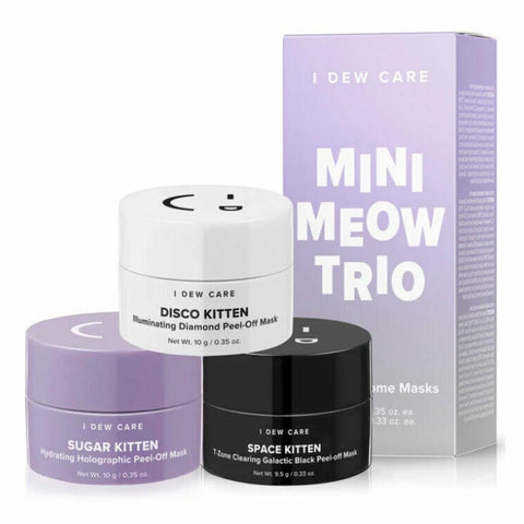 I DEW CARE MINI MEOW TRIO CHROME MASKS SET - The Cosmetic Store New Zealand