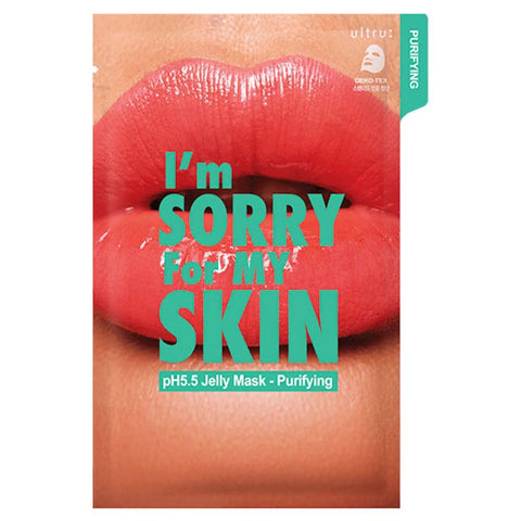 I'm Sorry For My Skin pH5.5 jelly Mask #Purifying 1pc - ULTRU - The Cosmetic Store New Zealand