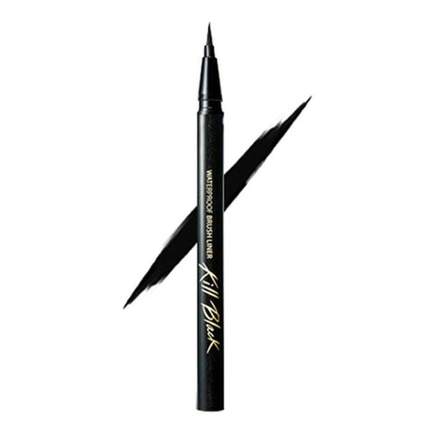 KILL BLACK WATERPROOF BRUSH LINER # BLACK - The Cosmetic Store New Zealand