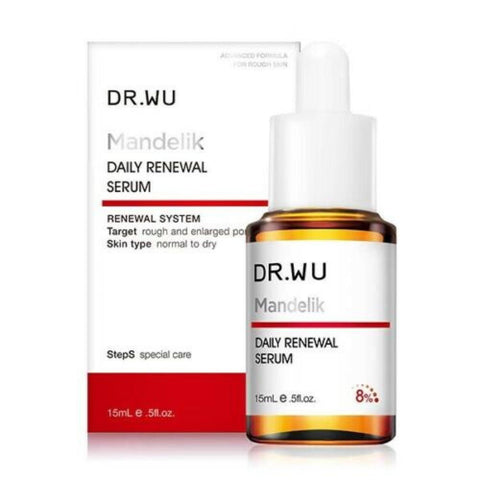Mandelik Daily Renewal Serum WITH MANDELIC ACID 8% - Latest Version - DR. WU - The Cosmetic Store New Zealand