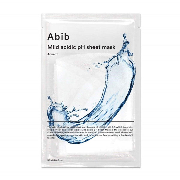 MILD ACIDIC PH MASK SHEET #AQUA FIT 1P